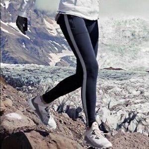 Athleta Street To Summit Pant Navy, fleece lined